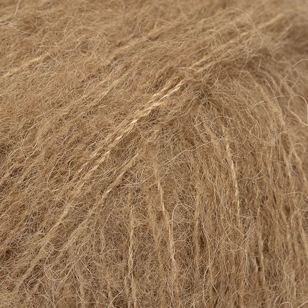 DROPS Brushed Alpaca Silk Garn - 25 g - Mandel DROPS Brushed Alpaca Silk Garn - 25 g - Mandel