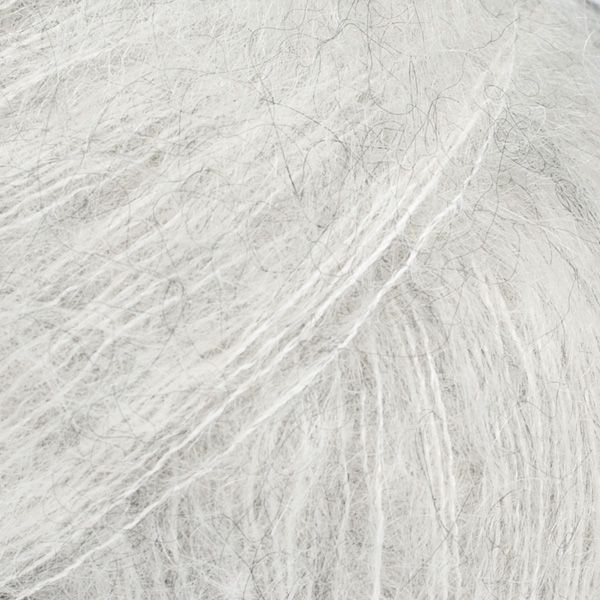 DROPS Kid-Silk Uni Color Garn - 25 g - Moonlight DROPS Kid-Silk Uni Color Garn - 25 g - Moonlight