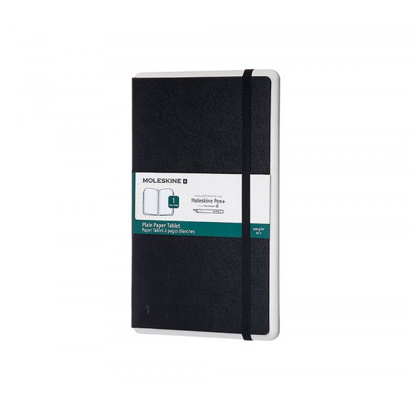 Papiertablett P+ Large Blanko - Schwarz Papiertablett P+ Large Blanko - Schwarz