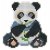 DiamondArt Magnet 10,2x10,4 cm - Panda DiamondArt Magnet 10,2x10,4 cm - Panda