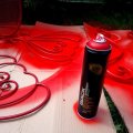 Kundenbild Sprühfarbe Montana Black 600ml - Power Red