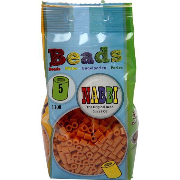Röhrenperlen - Karamellbraun (32254) - mittel - 1100 Stk Röhrenperlen - Karamellbraun (32254) - mittel - 1100 Stk