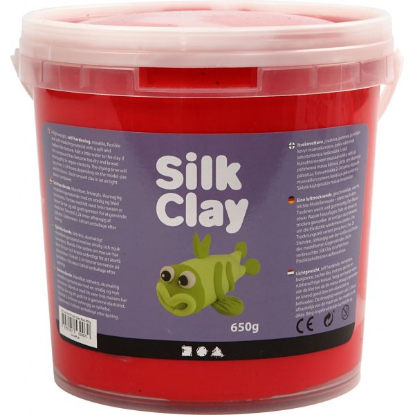 Silk Clay® - rot - 650 g Silk Clay® - rot - 650 g