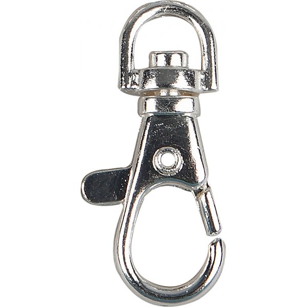 Karabiner - versilbert - 15 Stk Karabiner - versilbert - 15 Stk