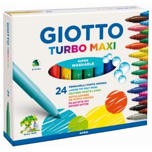 Markierstifte Giotto Turbo Maxi - 24er-Pack Markierstifte Giotto Turbo Maxi - 24er-Pack