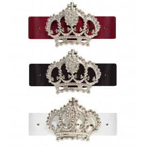 Dameng�rtel aus Lackkalbsleder