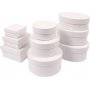 Papierbox, Herz, verschiedene Gren, 3 Stck