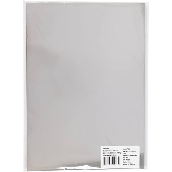 Metallbox - Silber - A4 - 10 Blatt Metallbox - Silber - A4 - 10 Blatt