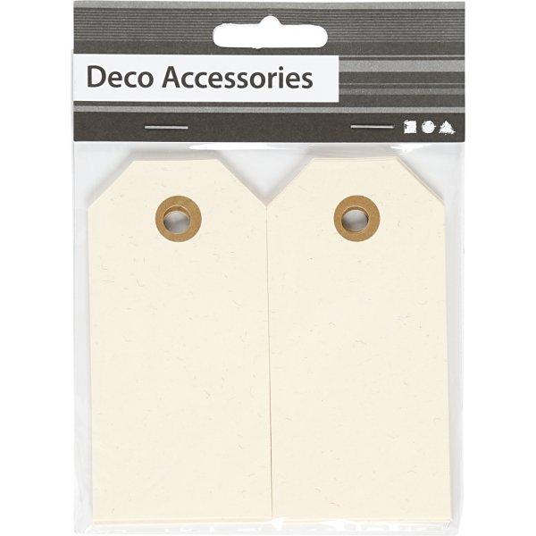 Manila-Marker - Creme - 5 x 10 cm - 20 Stk Manila-Marker - Creme - 5 x 10 cm - 20 Stk