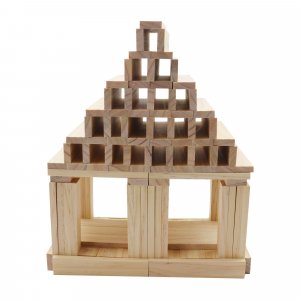 Bebaubare Holzfliesen 200 Stück - Holzfarben Bebaubare Holzfliesen 200 Stück - Holzfarben