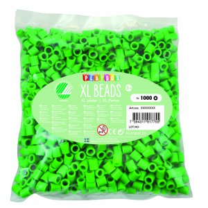 Pfeifenperlen XL 1000 Stück grün Pfeifenperlen XL 1000 Stück grün