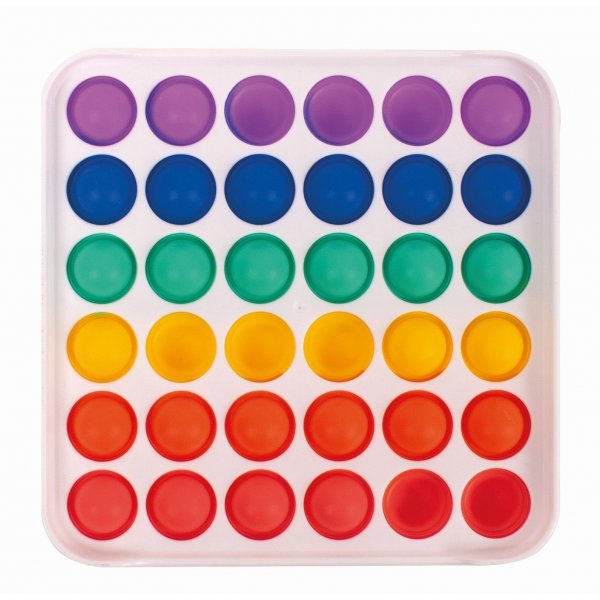Sensorisches Pop-it-Fidget-Quadrat