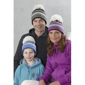 Strickanleitung - Sportmützen für die ganze Familie Strickanleitung - Sportmützen für die ganze Familie