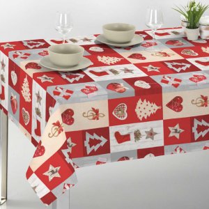 Wachstuch - Weihnachten 3 PVC-Mischgewebe Wachstuch Wachstuch - Weihnachten 3 PVC-Mischgewebe Wachstuch