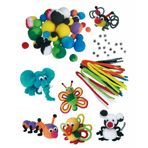 Pompom-Tierhandwerk (2)