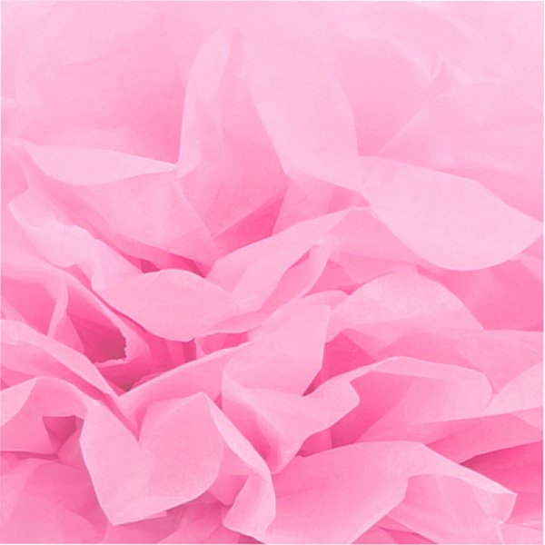 Papierpompons - hellrot - 3 Stk Papierpompons - hellrot - 3 Stk