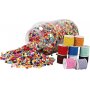 Perlenkette und elastisches Garn - 3 kg - 10 x 25 m