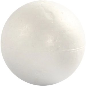 Styroporkugeln - wei� - �10 cm - 5 Stk