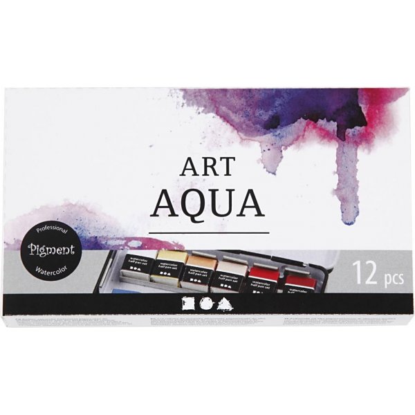 Art Aqua Aquarellfarben - Standardfarben - 12 Stk Art Aqua Aquarellfarben - Standardfarben - 12 Stk