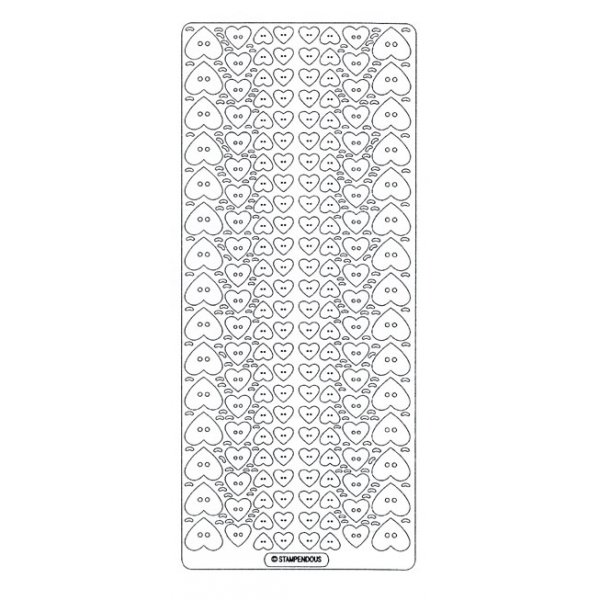 Peel Off\\\'s - Knopfherzen Peel Off\\\'s - Knopfherzen