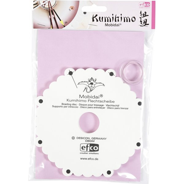 Kumihimo-Platte zum Flechten - Ø16 cm Kumihimo-Platte zum Flechten - Ø16 cm