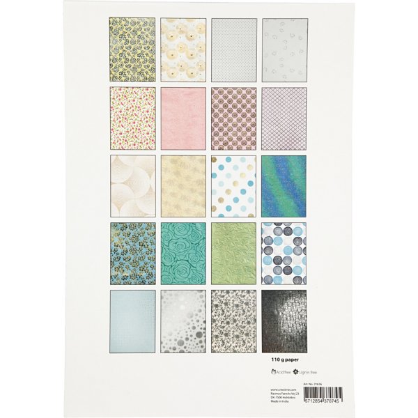 Handgeschöpftes Papier - A4 - 20 Blatt Handgeschöpftes Papier - A4 - 20 Blatt