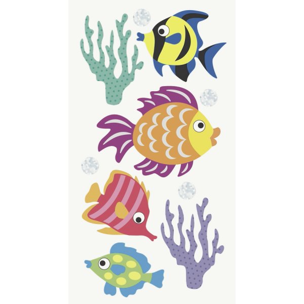 Aufklebermix - Fische