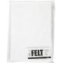 Hobbyfilz - wei - A4 - 10 Blatt
