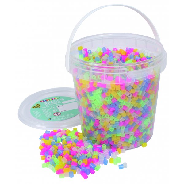 R�hrenperlen transparent - 5000 Stk