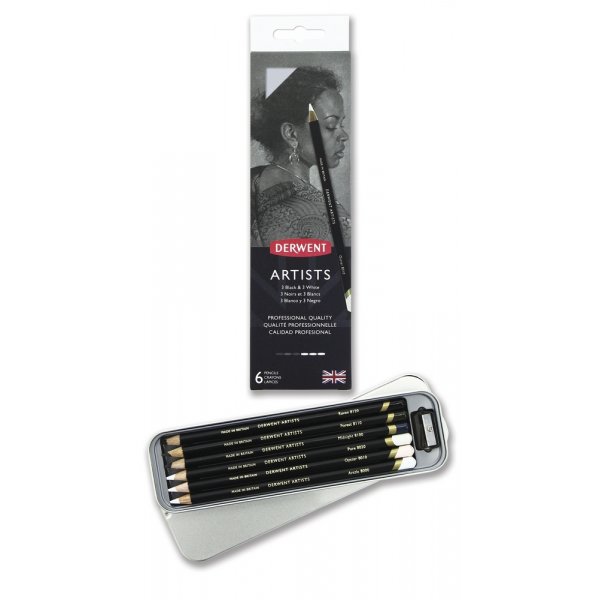Derwent Artists Black&White 6 Dose