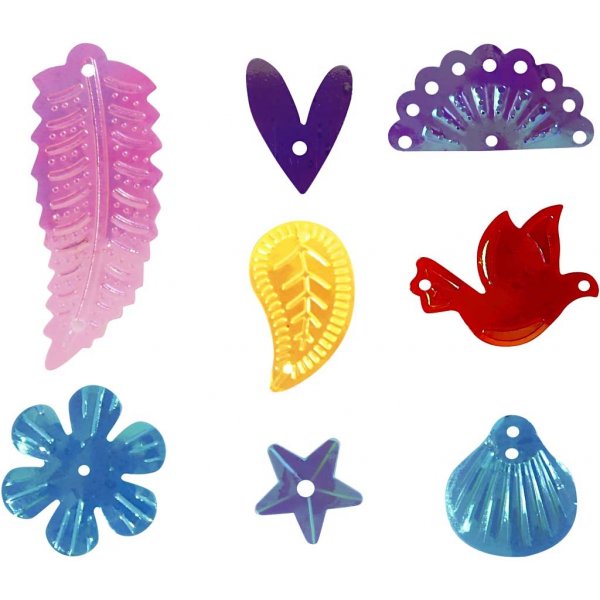 Pailletten - Perlmuttfarben - 30 g Pailletten - Perlmuttfarben - 30 g