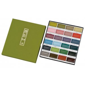 ZIG Gansai Tambi Aquarellfarben, 24 Farben II ZIG Gansai Tambi Aquarellfarben, 24 Farben II