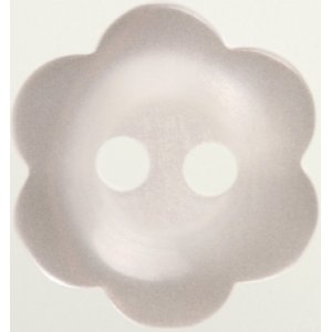 Knopf Blume 2-Loch 10 mm 8 Stück - Perlmutt Knopf Blume 2-Loch 10 mm 8 Stück - Perlmutt