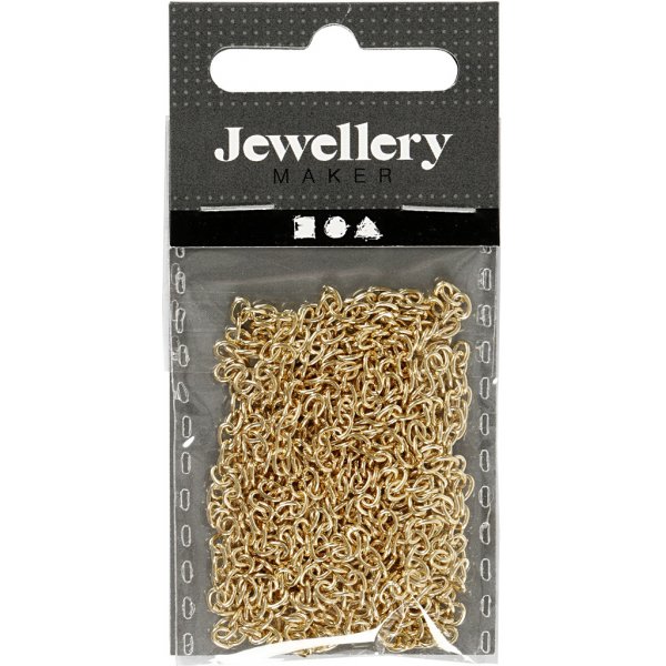 Kette - vergoldet - 2 m Kette - vergoldet - 2 m