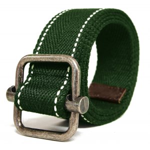 Textilgürtel - Grün - 85 cm Textilgürtel - Grün - 85 cm