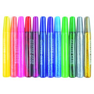 Glitzerkleber 12 Stk Glitzerkleber 12 Stk