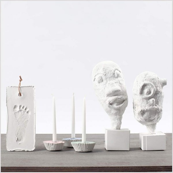 Cera-Mix Standard Modelliergips - hellgrau Cera-Mix Standard Modelliergips - hellgrau