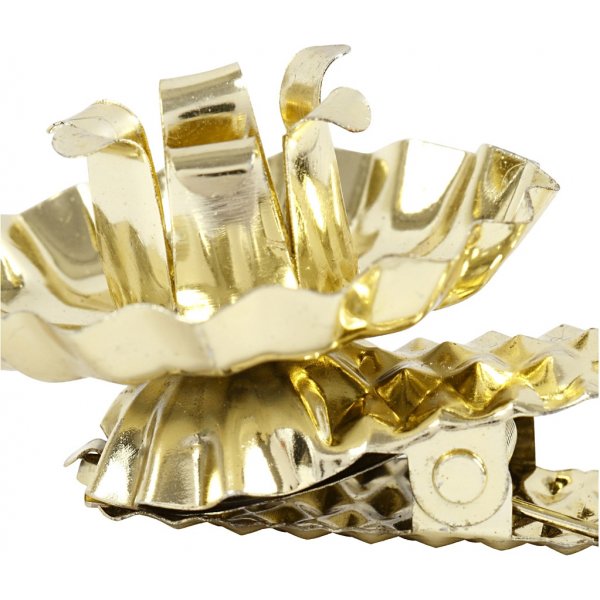 Lichtclips - vergoldet - Ø40 mm - 8 Stk Lichtclips - vergoldet - Ø40 mm - 8 Stk