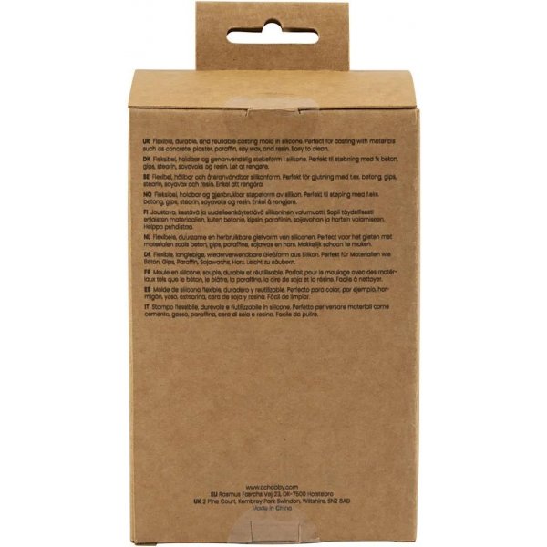 Silikonform - Geriffelter Zylinder Silikonform - Geriffelter Zylinder