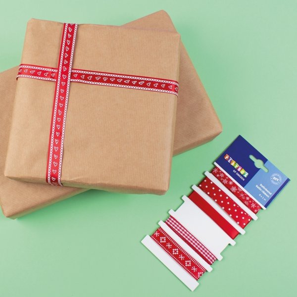 Satinband-Mix - 6 Stk Satinband-Mix - 6 Stk