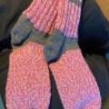 Kundenbild Sox 50g - Rosa/Dunkelrosa/ungebleicht (10)