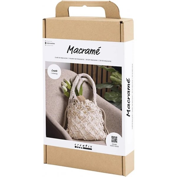 DIY Kit Makramee, Tasche DIY Kit Makramee, Tasche