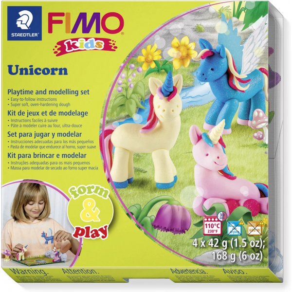 Modellset Fimo Kids Form&Play - Einhorn