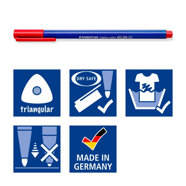 Fasermaler Triplus Color im Etui 1mm - 40 Stifte Fasermaler Triplus Color im Etui 1mm - 40 Stifte