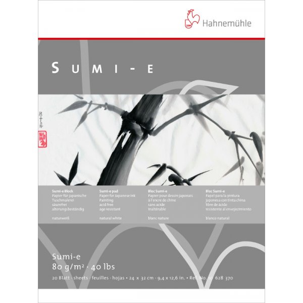 Markierungsblock Hahnemhle Sumi-E 80g