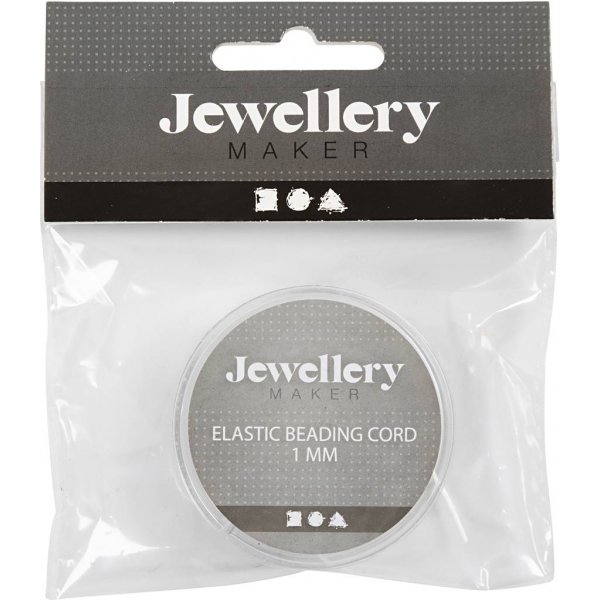 Elastischer Schmuckdraht - Ø1 mm - flach - 10 m Elastischer Schmuckdraht - Ø1 mm - flach - 10 m