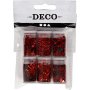 Glitzer und Pailletten - Rot - 6 x 5 g