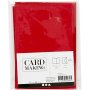 Karten und Umschlge - Rot - 11,5 x 16,5 cm - 6 Sets