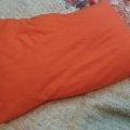 Kundenbild Baumwollstoff / Bettwäschestoff / Universalstoff - Farbcode: 002 - Orange - 150 cm