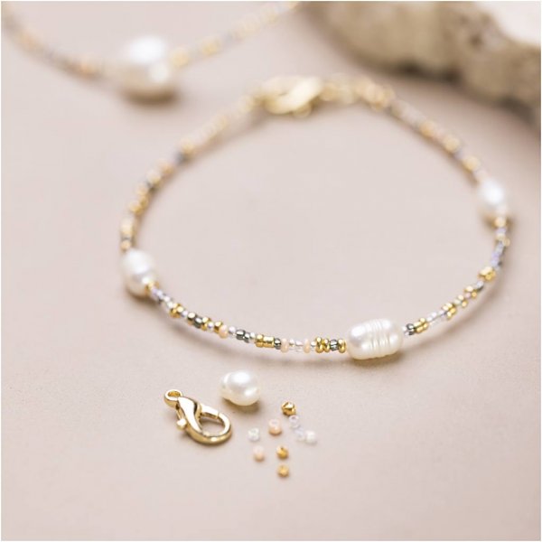 Mini-DIY-Schmuckset - Armband und Halskette mit Verschluss Mini-DIY-Schmuckset - Armband und Halskette mit Verschluss